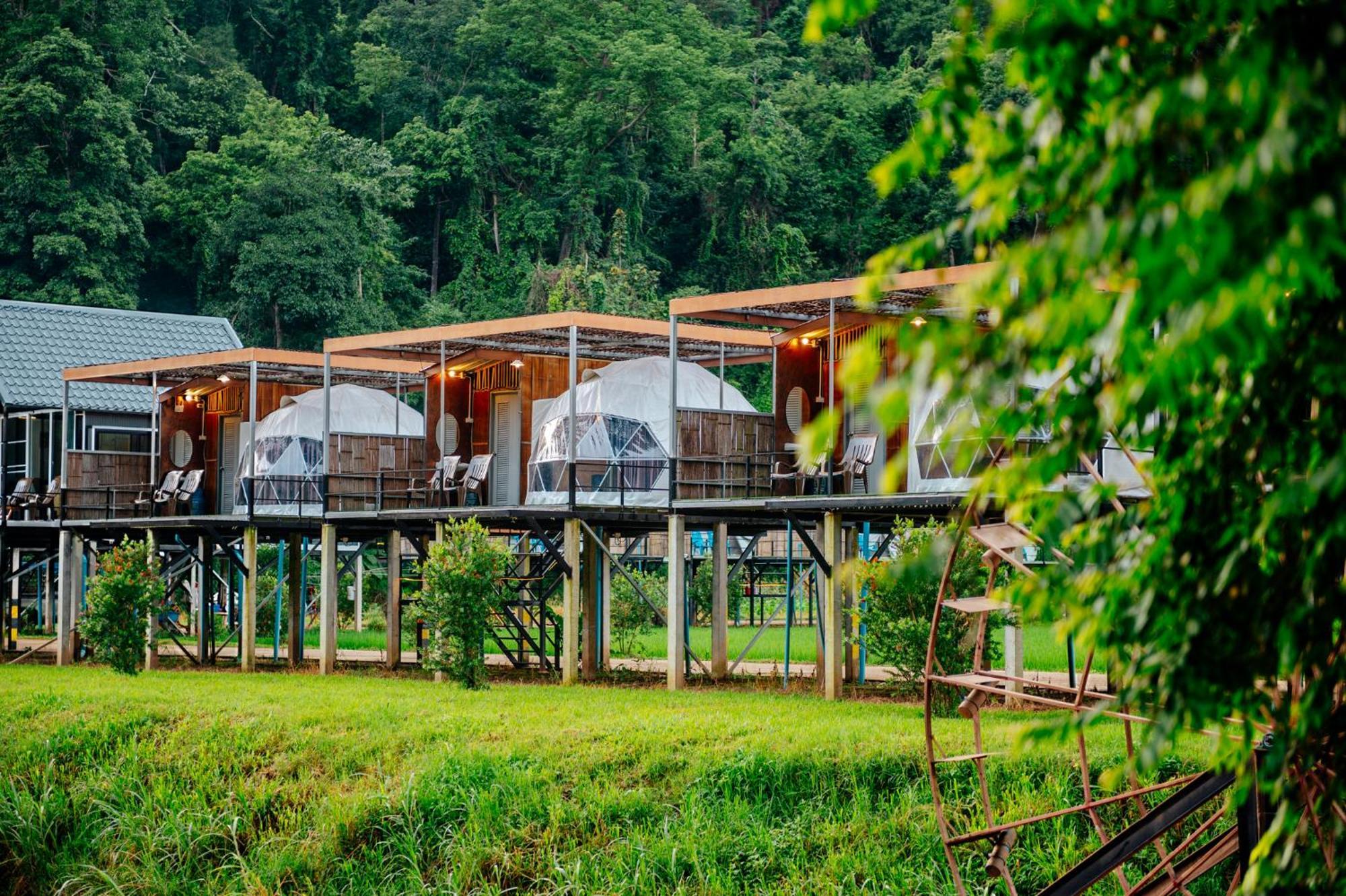 เนเจอร์วัลเล่ย์แคมป์ ปางมะผ้า Hotel Exterior photo